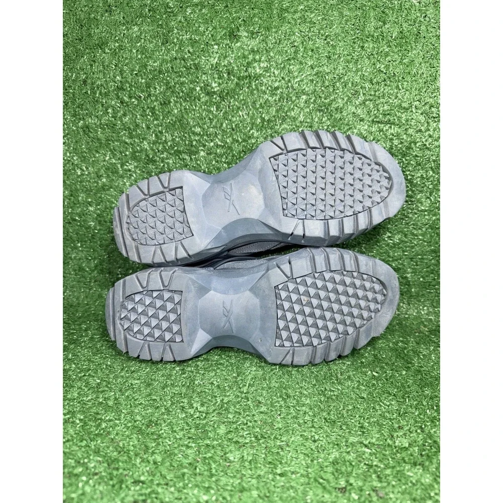 Reebok Cardi B Classic Leather Shoes Womens‎ Size 5.5 Mens 4 Blue Trail Sneakers